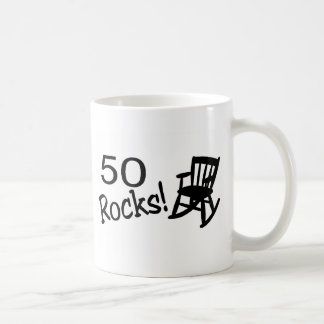 50 Felsen (Rocker) Kaffeetasse