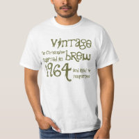 50. Geburtstag 1964 Vintage Brew Weiß und Oliv