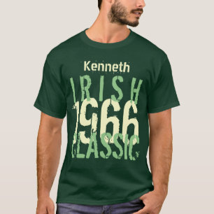 50. Geburtstag 1966 Irish Classic Green v5 T-Shirt