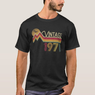 50. Geburtstag 1971 50 Jahre alter Vintager Retro  T-Shirt
