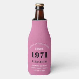 50. Geburtstag 1971 Rosa Schwarz für ihr Personal Flaschenkühler