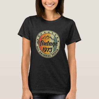 50. Geburtstag 1973 Geburtstag Frauen Männer Vinta T-Shirt