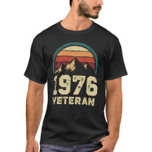 50. Geburtstag 1976 Retro Berge Sonnenschein Vinta