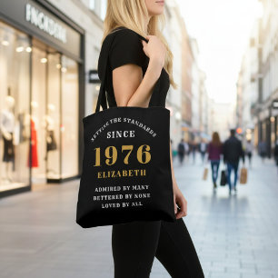 50. Geburtstag 1976 Schwarz Gold Für Sie Personali