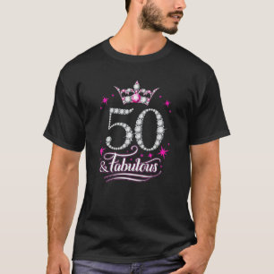 50. Geburtstag. 50 Frauen, meine Damen T-Shirt