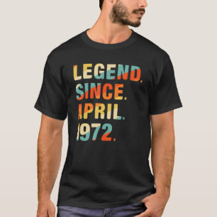 50. Geburtstag 50 Jahre alte Legende seit April 19 T-Shirt