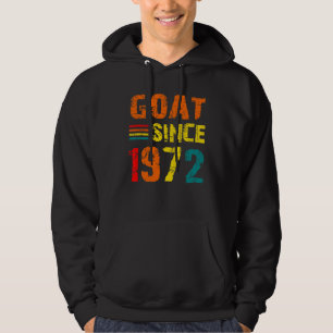 50. Geburtstag 50 Jahre alte Ziege seit 1972 Hoodie