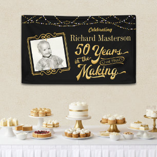 50. Geburtstag 50 JAHRE IN DER MACHERei Schwarz & Banner