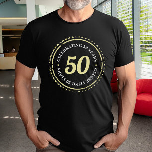 50. Geburtstag anlässlich einer 50-jährigen Briefm T-Shirt
