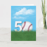 50. Geburtstag Baseball im Grünen Gras