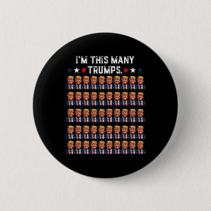 50. Geburtstag bin ich so viele Trumps für Trump S Button