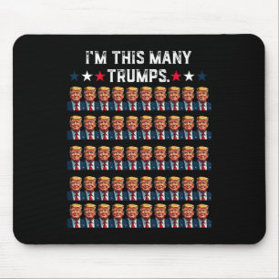 50. Geburtstag bin ich so viele Trumps für Trump S Mousepad