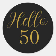 50. Geburtstag Black Gold Geburtstag