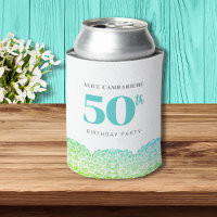 50. Geburtstag Blue Lace Paper Cup