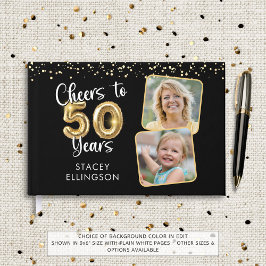 50. Geburtstag Cheers bis 50 Jahre 2 Fotos Gästebuch