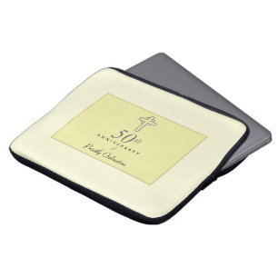 50. Geburtstag des Priesters mit dem besessenen Kr Laptopschutzhülle