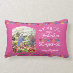 50. Geburtstag Die mächtigsten Edelsteine pink de Lendenkissen