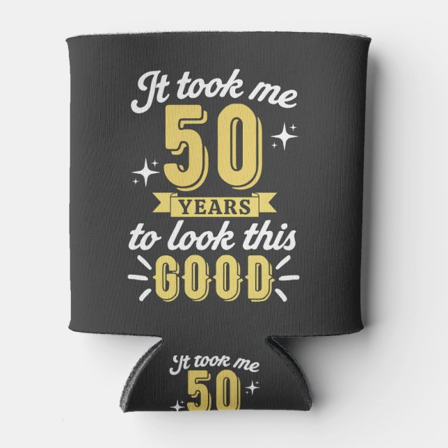 50. Geburtstag Dosenkühler (Vorderseite)