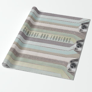 50. Geburtstag ein halbes Jahrhundert und vorzügli Geschenkpapier