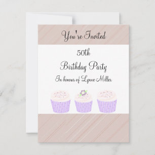 50. Geburtstag Einladung