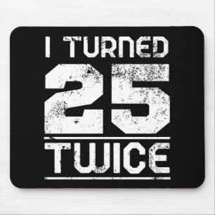50. Geburtstag Funny Mousepad