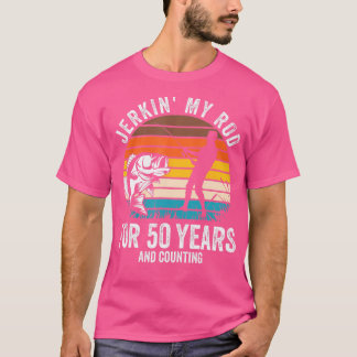 50. Geburtstag für Fischer Lustiger Fischerei-Gebu T-Shirt