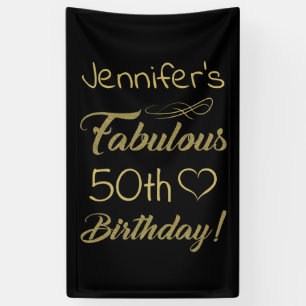 50. Geburtstag für Frauen Banner