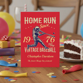 50. Geburtstag Geboren 1970 Vintager Baseball Männ Karte