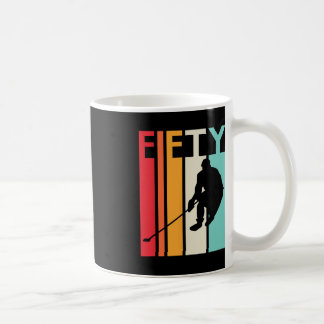 50. Geburtstag Geschenk Vintag Hockey 50 Jahre alt Kaffeetasse