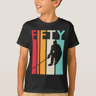 50. Geburtstag Geschenk Vintag Hockey 50 Jahre alt T-Shirt