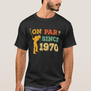 50. Geburtstag Golf Geschenk für Männer 1970 Gebur T-Shirt