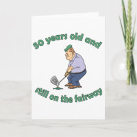 50. Geburtstag Golfer Gag Geschenk
