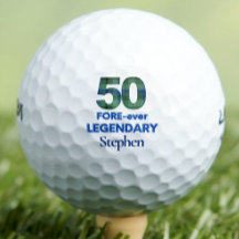 50. Geburtstag Golfer-Geschenk, FORE-ever Legendar