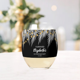 50. Geburtstag Gunst Trinkbehälter Set Weinglas Ohne Stiel