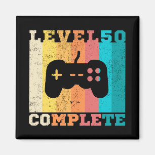 50. Geburtstag / Jubiläum Level 50 erreicht Magnet