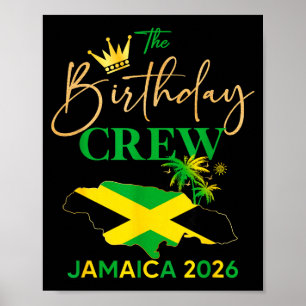 50. Geburtstag Junge Jamaika Urlaub 2026 Frühlings Poster