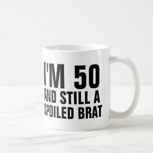 50. GEBURTSTAG, KAFFEE MUGS, BRAT KAFFEETASSE