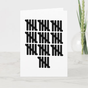 50. Geburtstag Karte