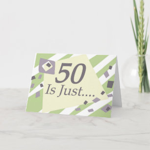 50. Geburtstag Karte