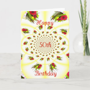 50. Geburtstag Karte