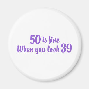 50. Geburtstag Magnet