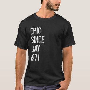 50. Geburtstag Männer Frauen Geboren Mai 1971 T-Shirt