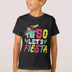 50. Geburtstag mexikanisches Party ich bin 50 Let' T-Shirt