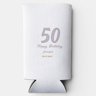 50. Geburtstag Name Datum Jahr lila braun Mode Selters Dosenkühler