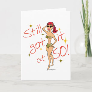 50. Geburtstag noch Got Karte