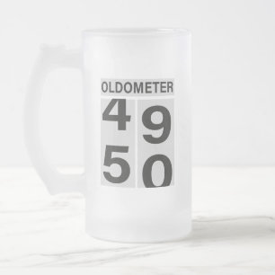 50. Geburtstag Oldometer Beer Tasse