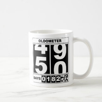 50. Geburtstag Oldometer Tasse