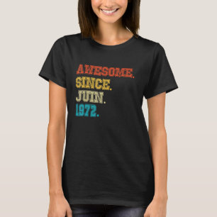50. Geburtstag Phantastisch seit Februar 1972 50 J T-Shirt