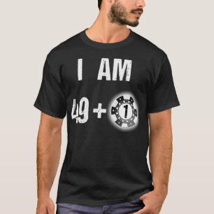 50. Geburtstag Poker 50 Jahre Poker-Player-Geschen T-Shirt