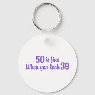 50. Geburtstag Schlüsselanhänger